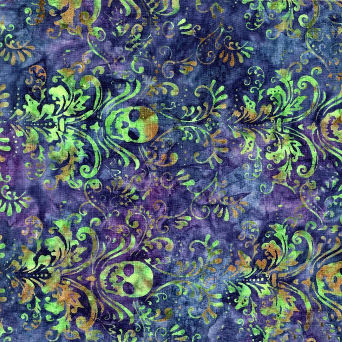 SKULL DAMASK