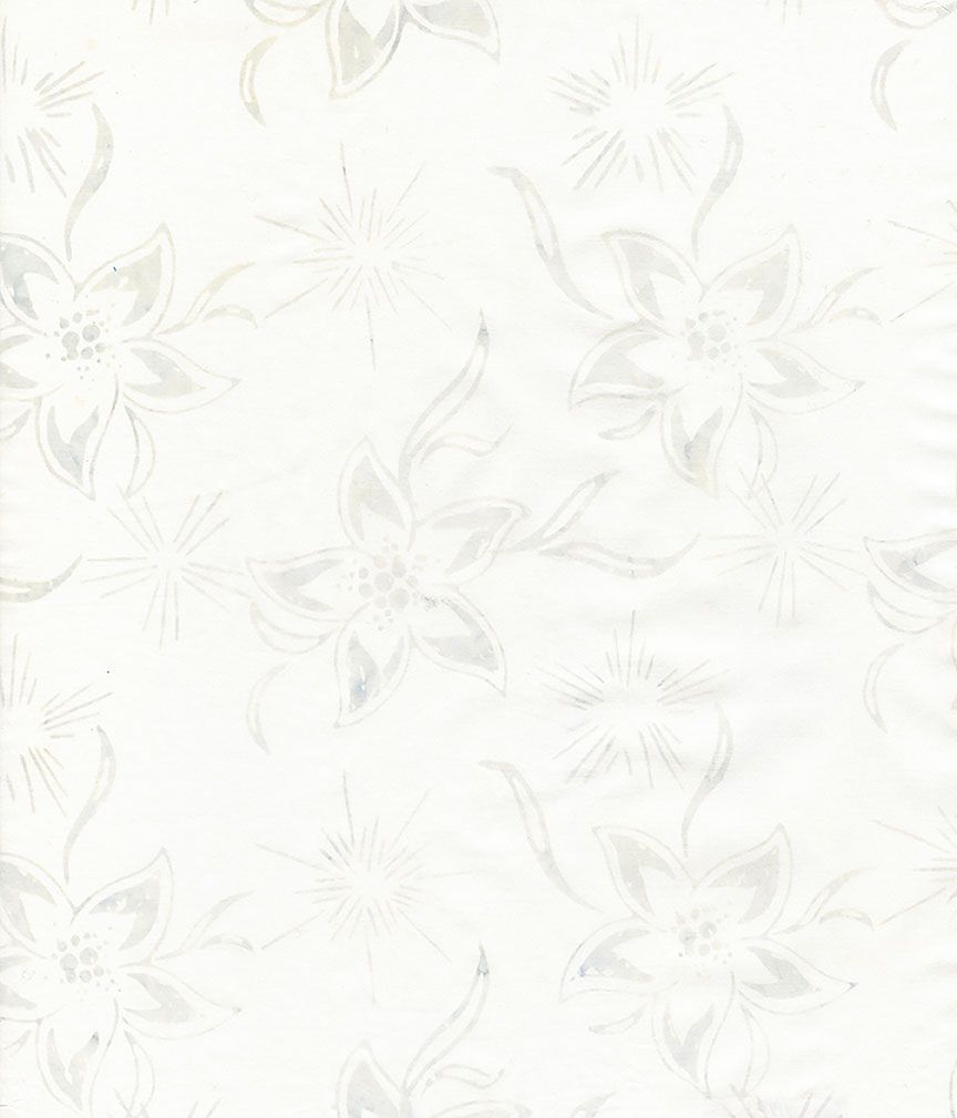 TROPICAL FLOWERS & STARS BURSTS