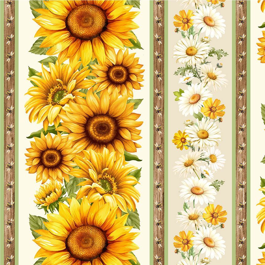 SUNFLOWER 11" STRIPE