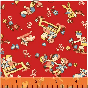 30609-1 quilting fabric from the Storybook VII ca. 1930 collection by Windham Fabrics