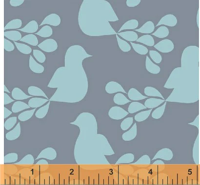 31815-2 quilting fabric from the Peacock collection by Windham Fabrics