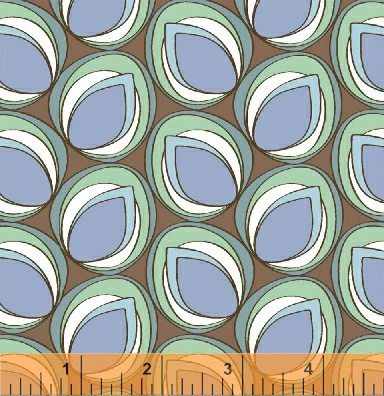 31816-3 quilting fabric from the Peacock collection by Windham Fabrics
