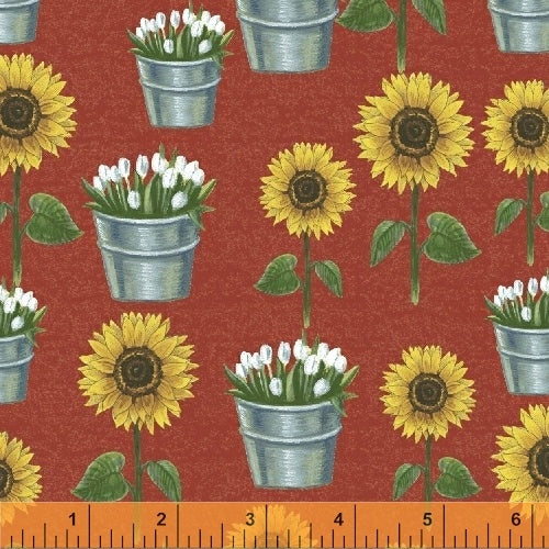 Sunflower Market fabric collection by Windham Fabrics