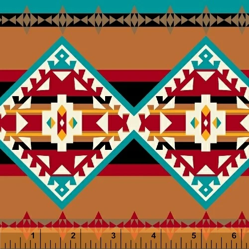 50636-3 quilting fabric from the Thunder Spirit collection by Windham Fabrics