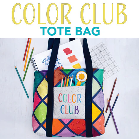Color Club Tote Bag Panel