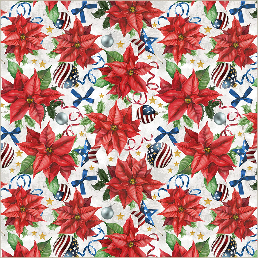 Patriotic Poinsettia