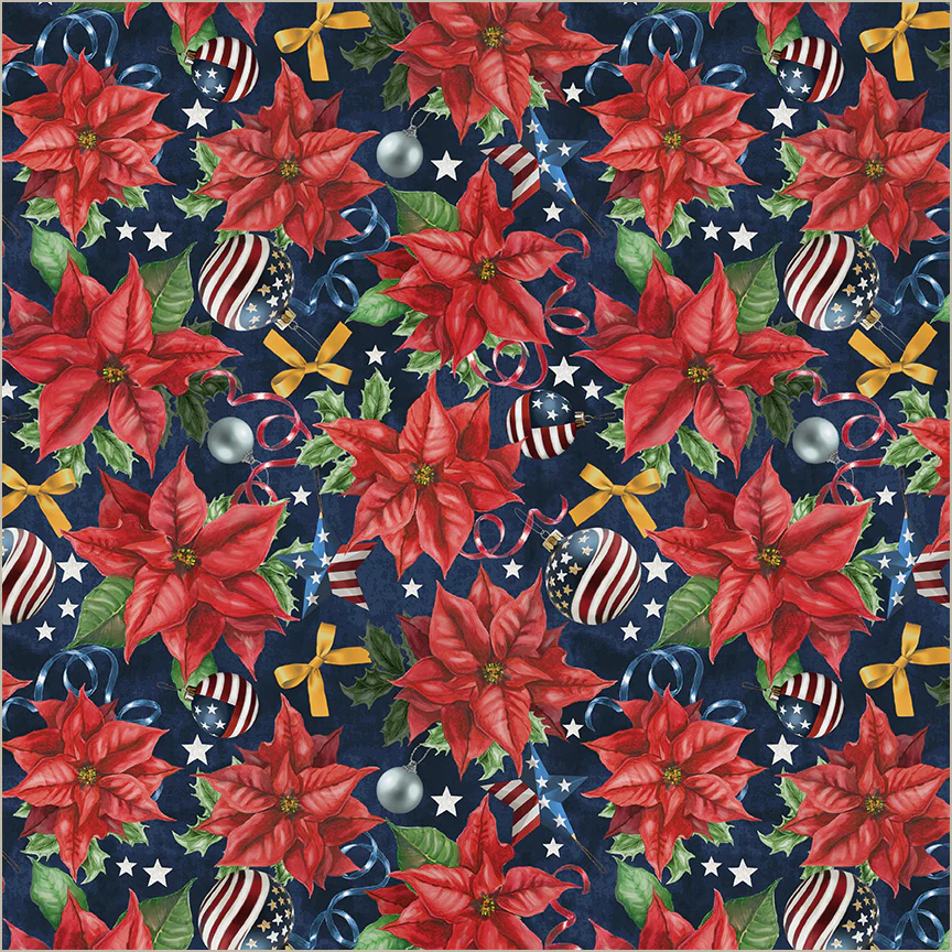 Patriotic Poinsettia