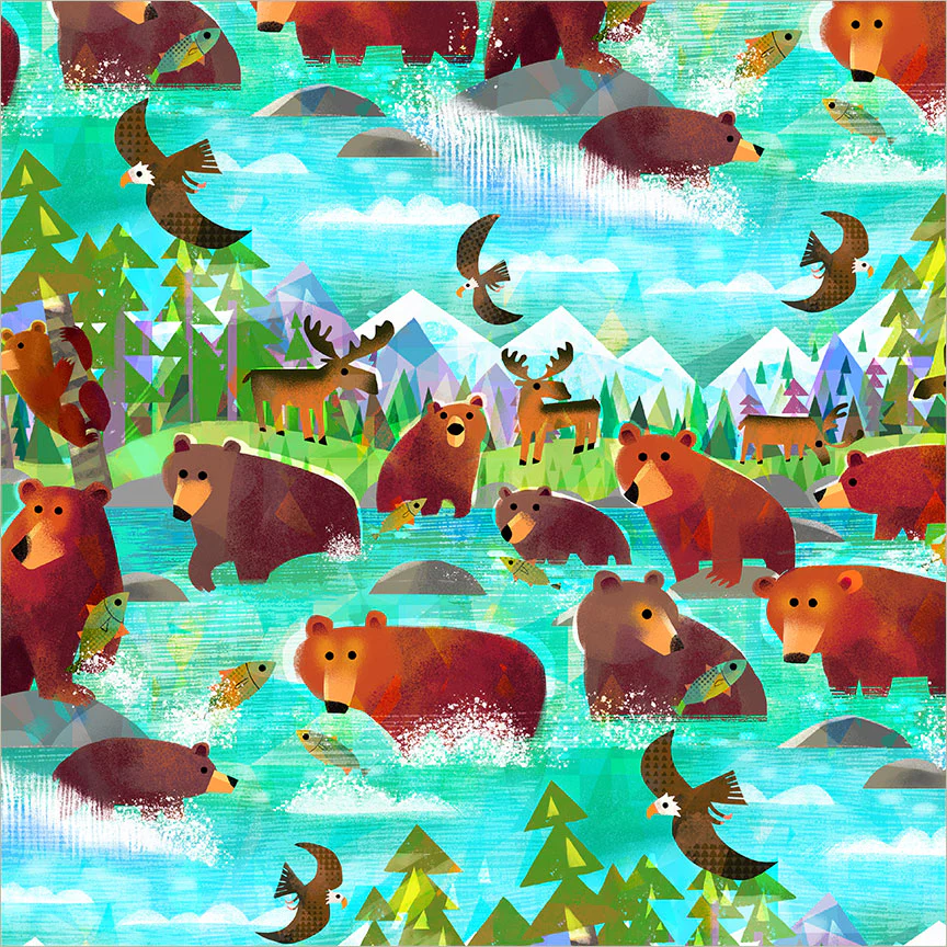 Bathing Bears