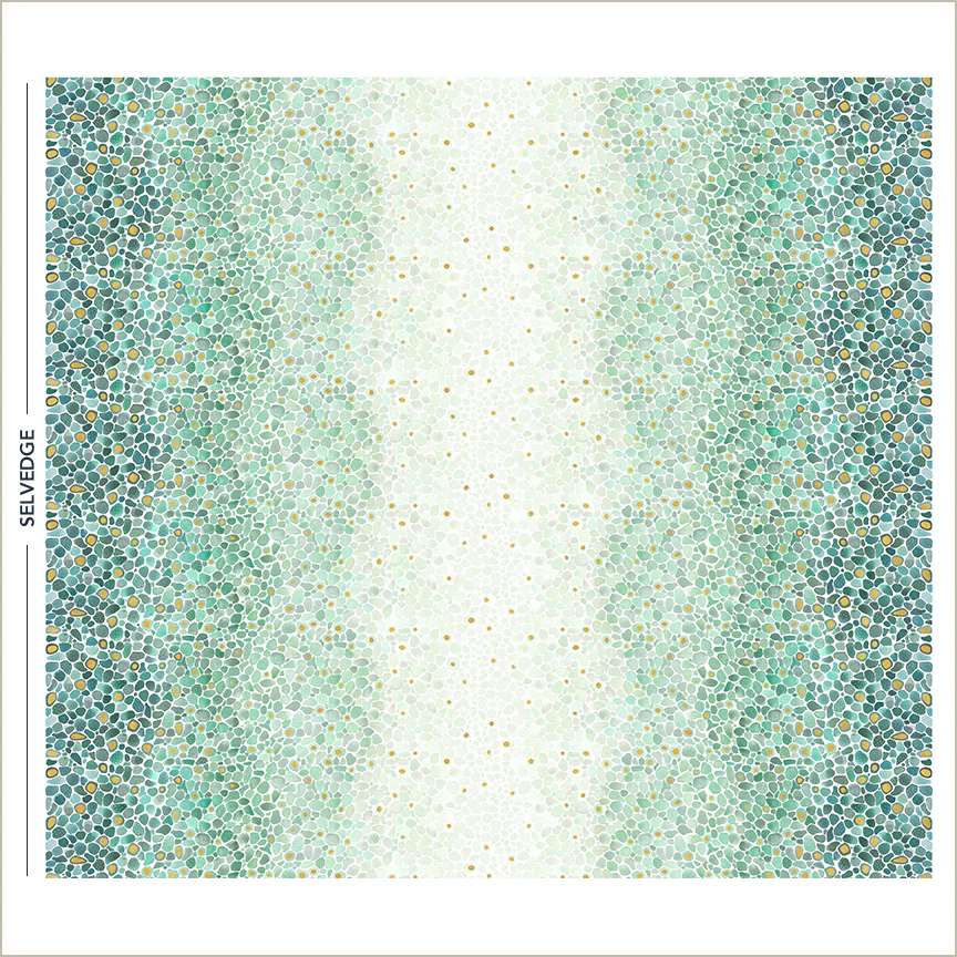Sea Glass Double Border